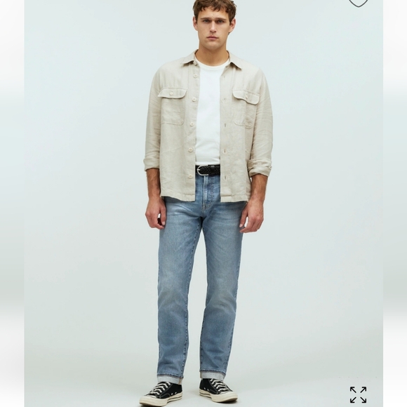 Madewell The 1991 Straight-Leg Stretch Selvedge Jean NQ318 SZ 32 X 32